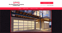 Desktop Screenshot of garagedoors-glensfalls.com